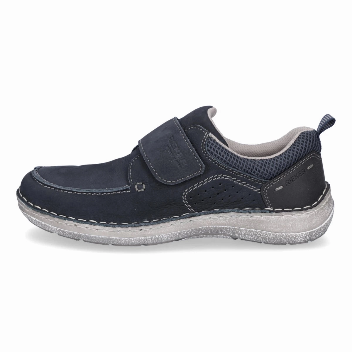 03058-14 Blue Velcro Ridge Path Low Cut