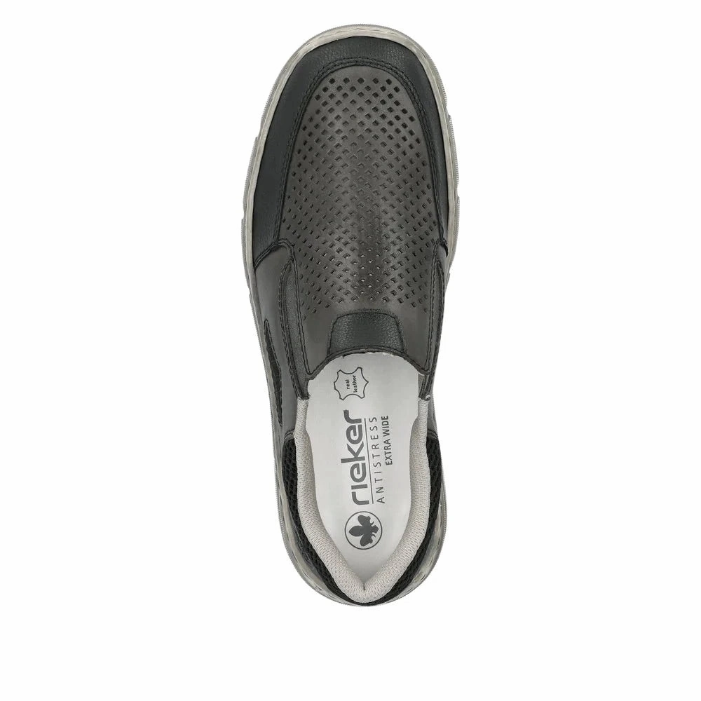 WideToeBox 04051-40 Slip On Black Smoke