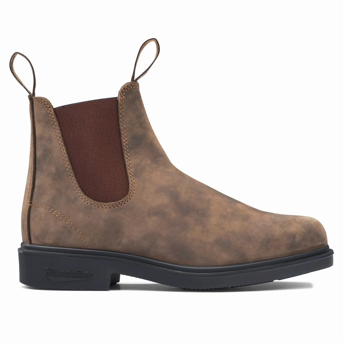 1306 Blundstone Dress Rustic Brown Minimal Build