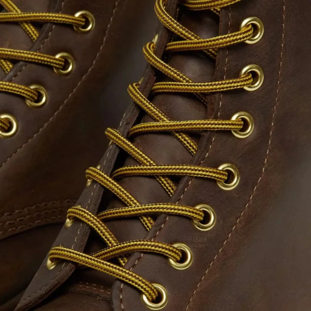 1460 Brown Leather mom style