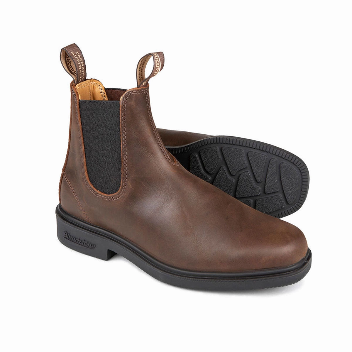 2029 Blundstone Dress Antique Brown Silent Step easy to remove