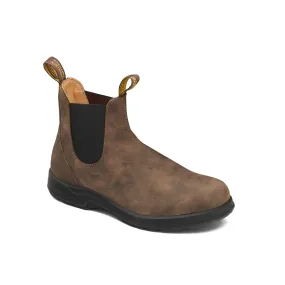 2056 Blundstone All-Terrain Rustic Brown Cushioned Base No Laces