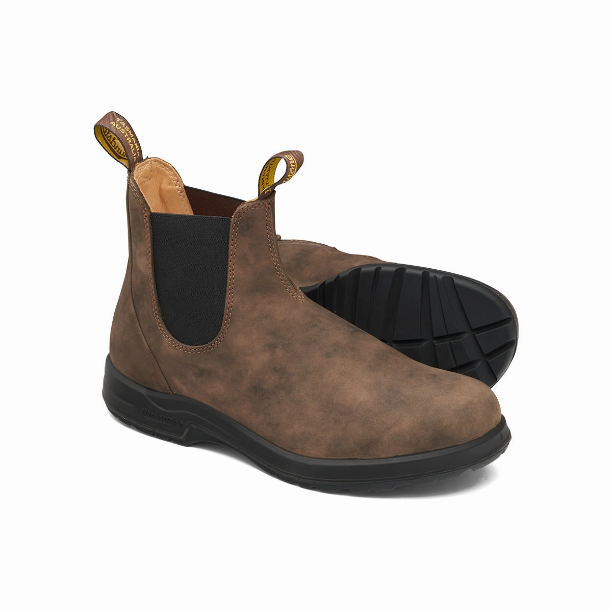 2056 Blundstone All-Terrain Rustic Brown Training Ground Slip On Style