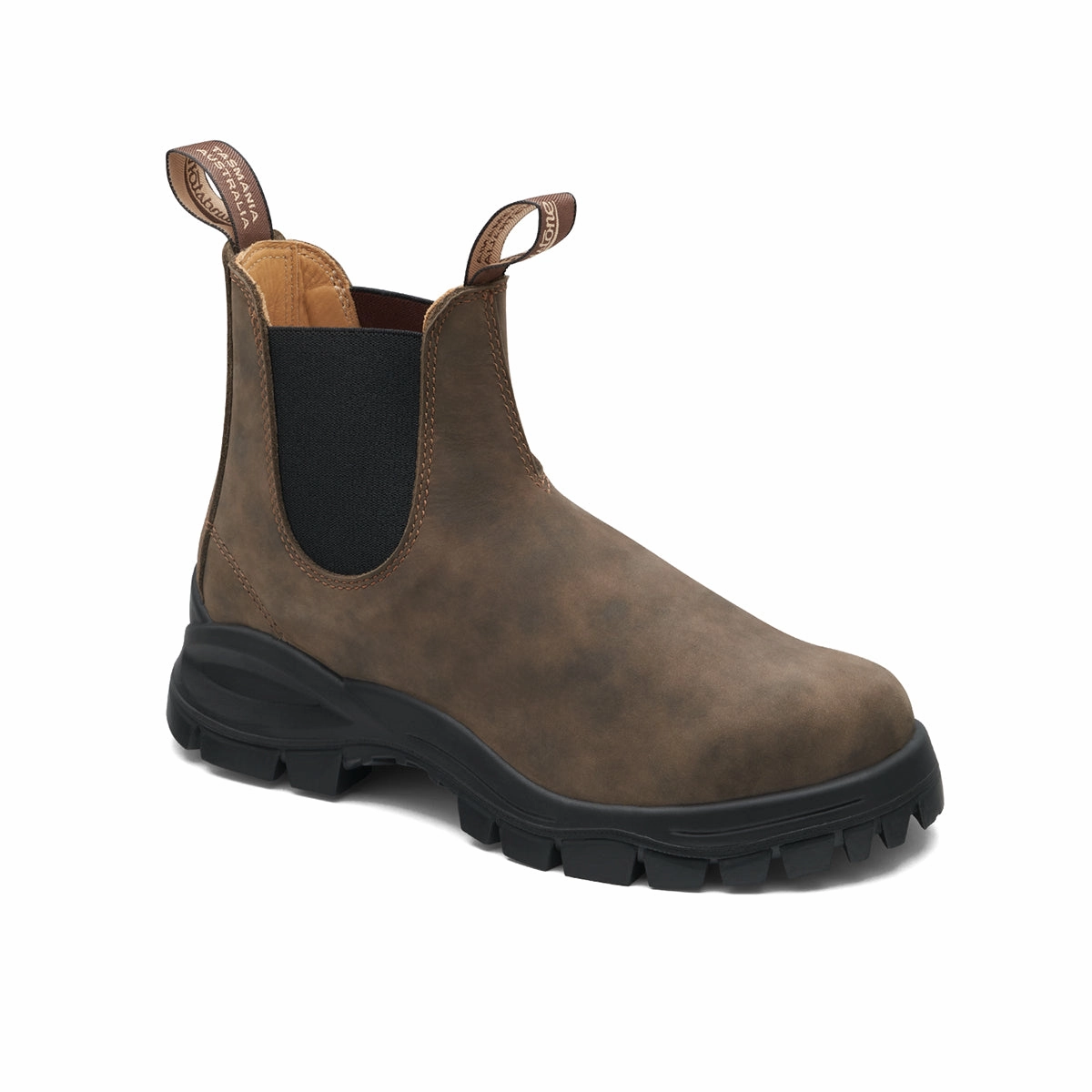 2239 Lug Boot Rustic Brown Durable Comfort