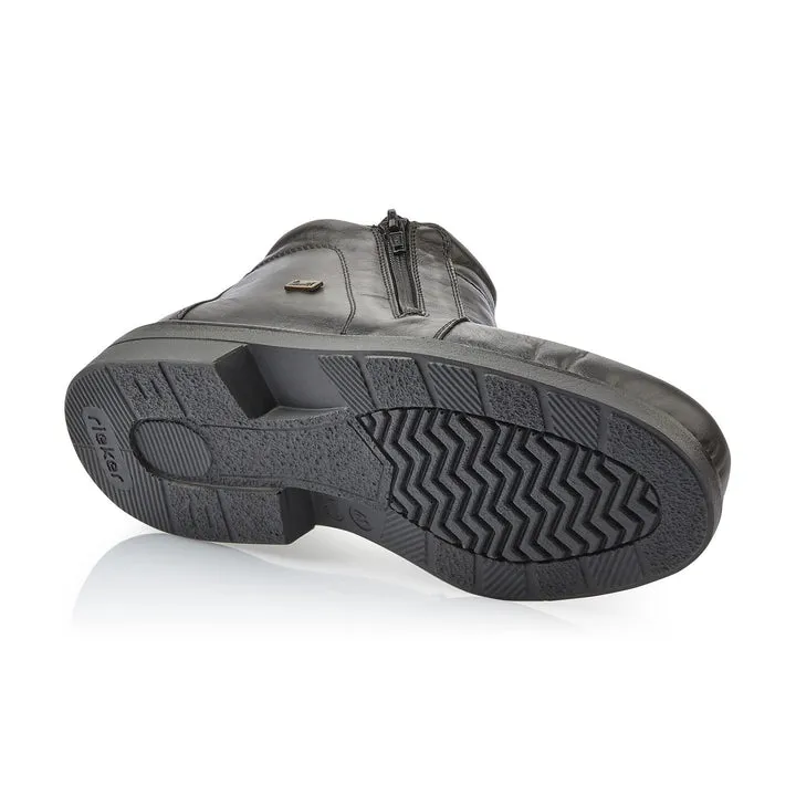 33160-00 Black Zip Boot zipper