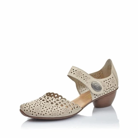 Fashion Mood Comfortable toe box 43753-60 Cream Mary Jane