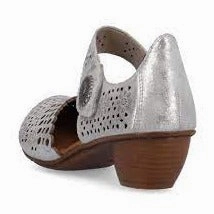 Walk Support 43753-90 Silver Metallic Mary Jane