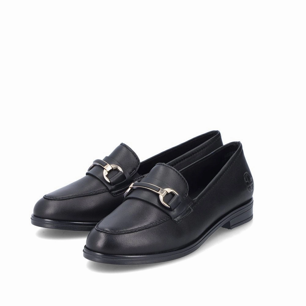 46262-01 Black Slip On Clogs