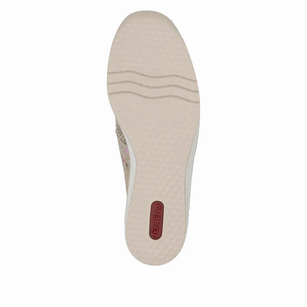 Relaxed Fit Campus Look 48761-90 Floral Multi Slip On Ready 2 Go