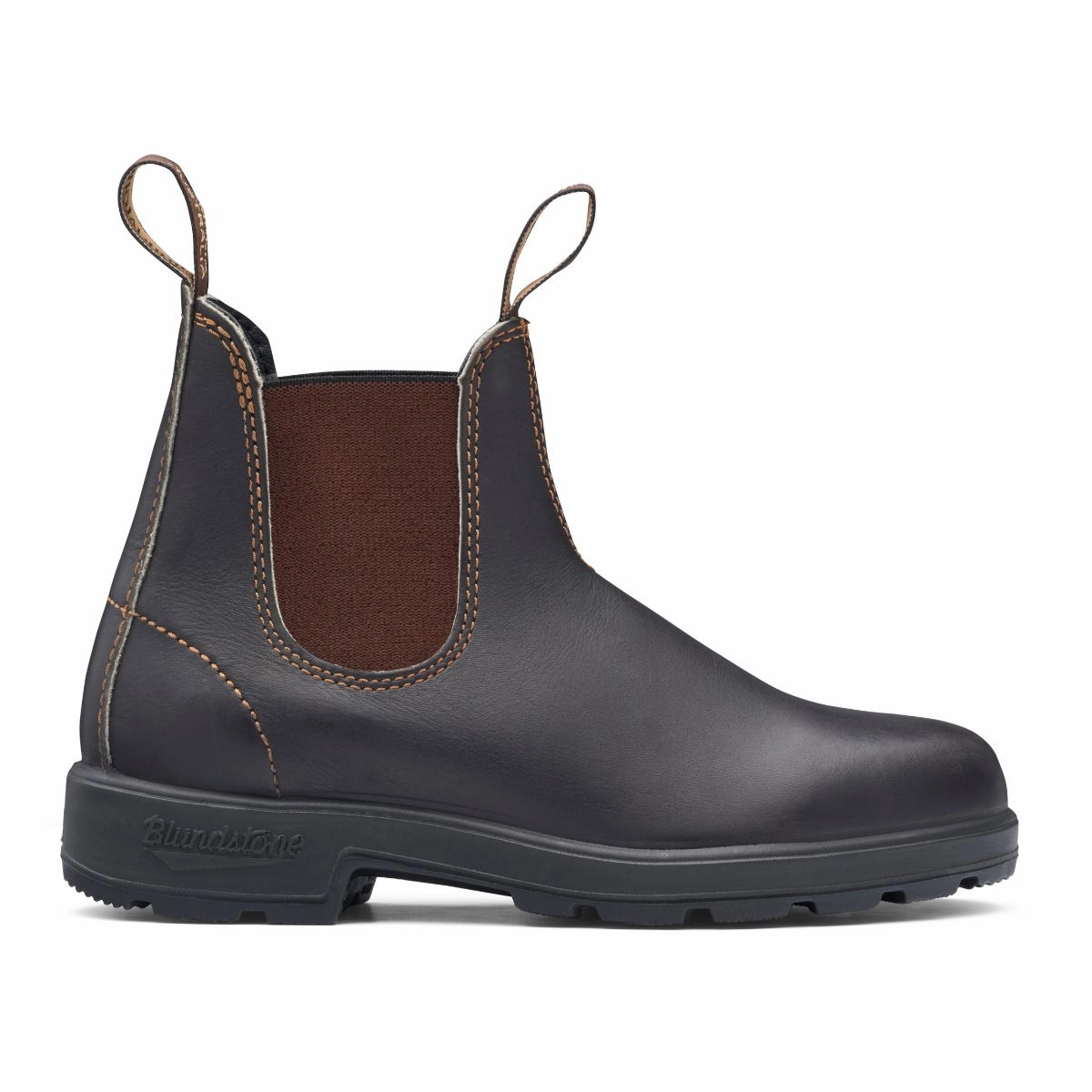 500 Blundstone The Original Stout Brown Elastic Sides