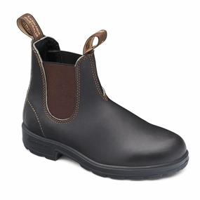 Leather Cool Sturdy sole 500 Blundstone The Original Stout Brown