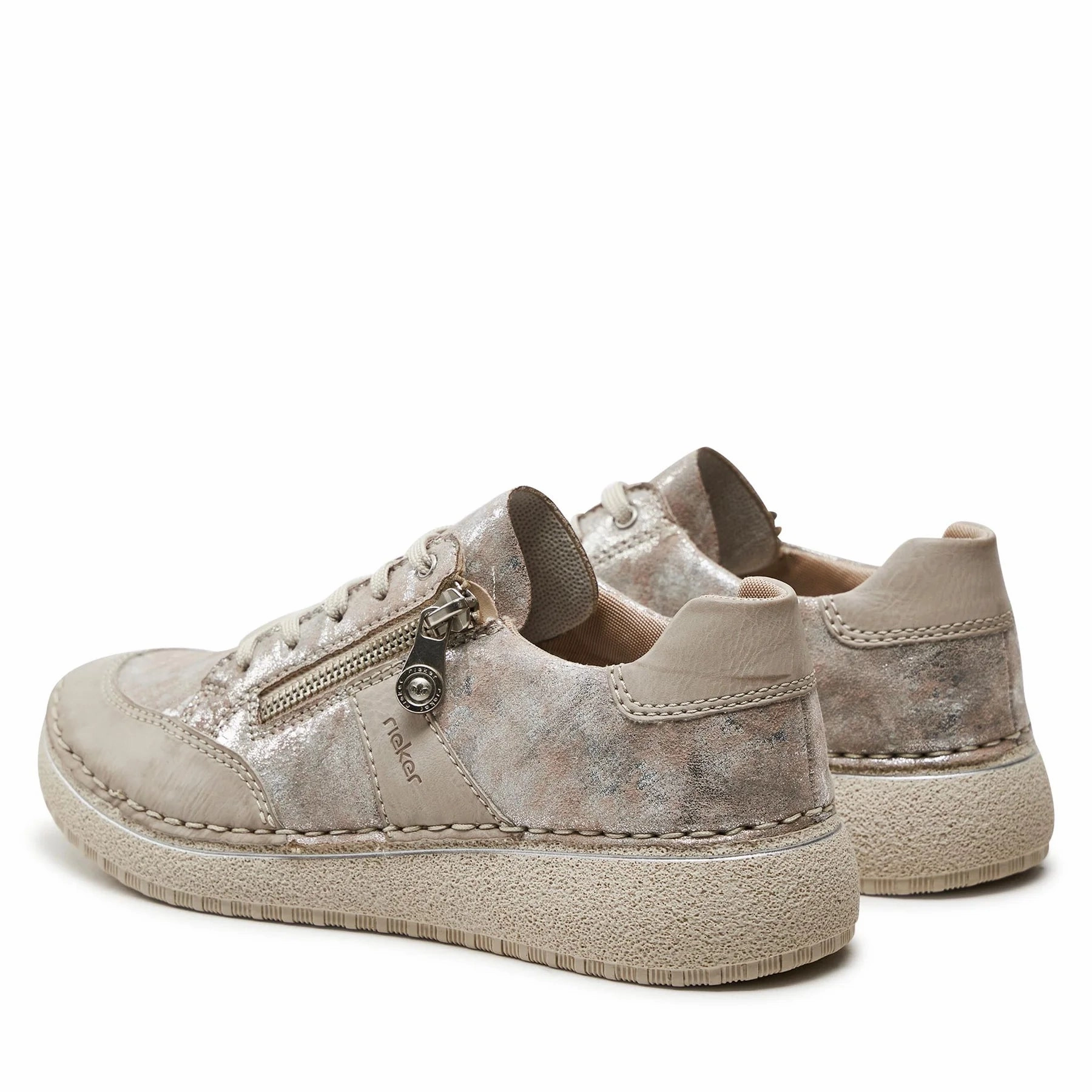 Cool Fit 50901-90 Lace/Side Zip Rose Metallic