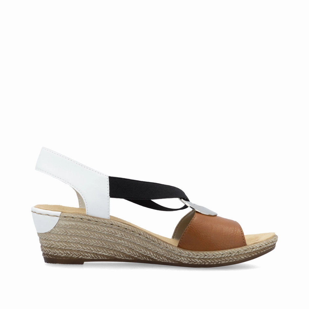 Light Walk Daily Relax 624H6-24 Brown Multi Slip On