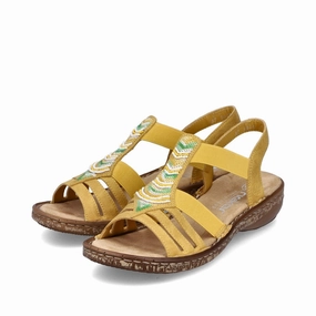 Light Travel 62808-68 Yellow Multi Slip On