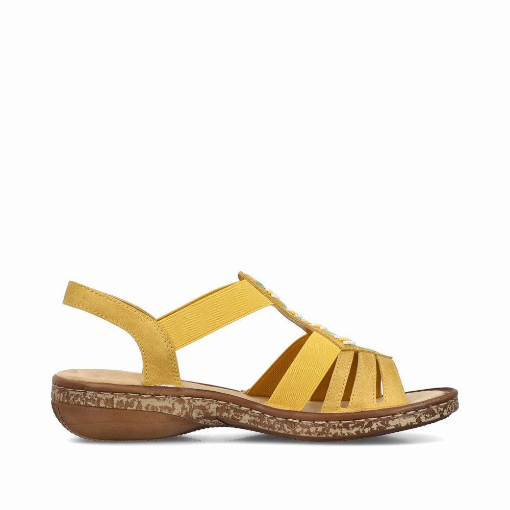 62808-68 Yellow Multi Slip On Daily Essentials