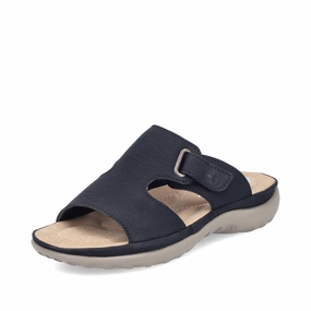 64806-00 Black Slide Closed Toe Design Breathable Summer Footwear