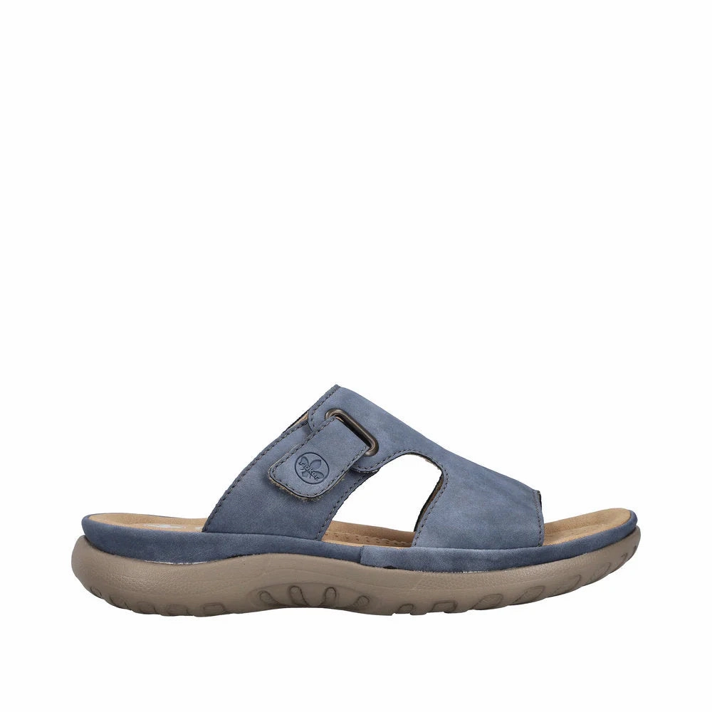 Trendy Design Comfy Sandals for Travel 64806-10 Light Blue Slide