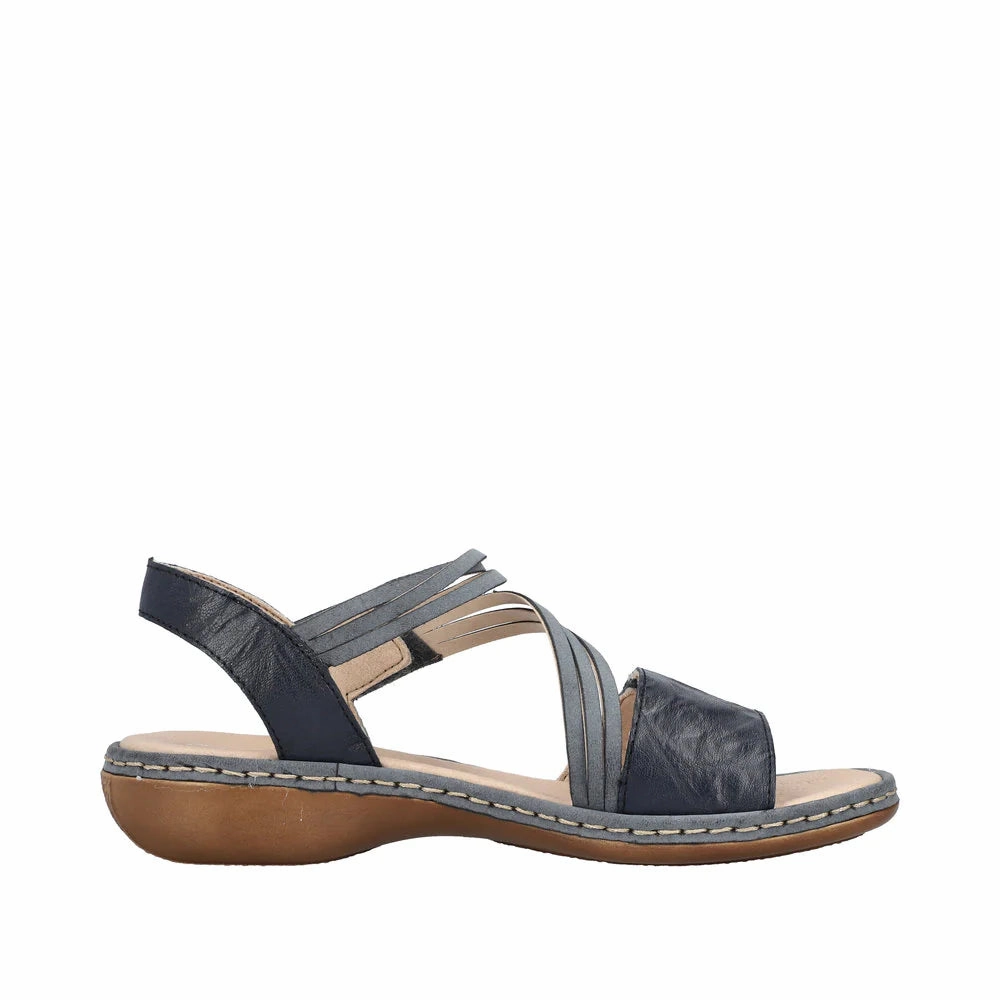 65964-12 Velcro Z-Strap Ocean Ombre Fade Supportive Design