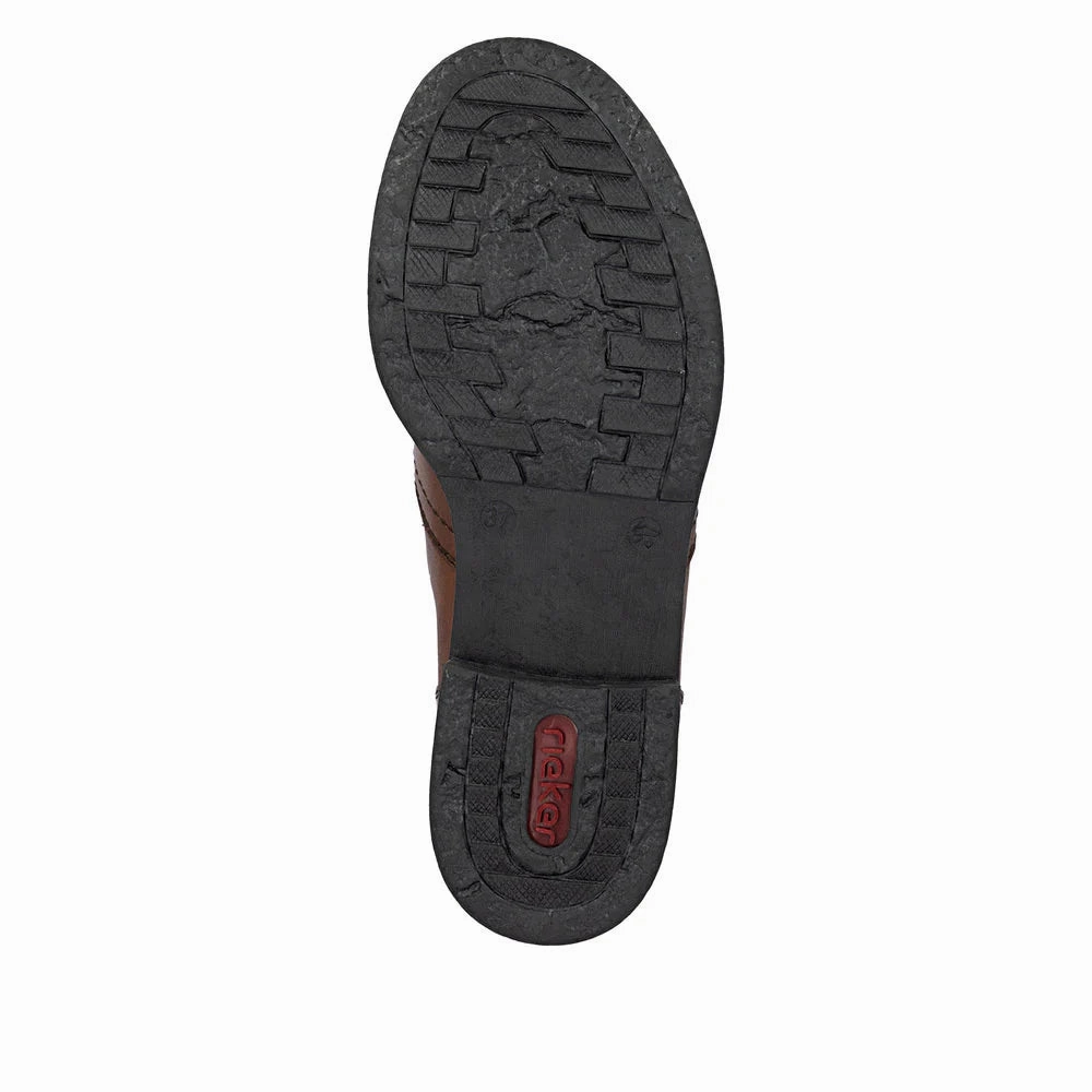 Cushioned Support 74850-25 Chestnut Ankle Side Zip RTex