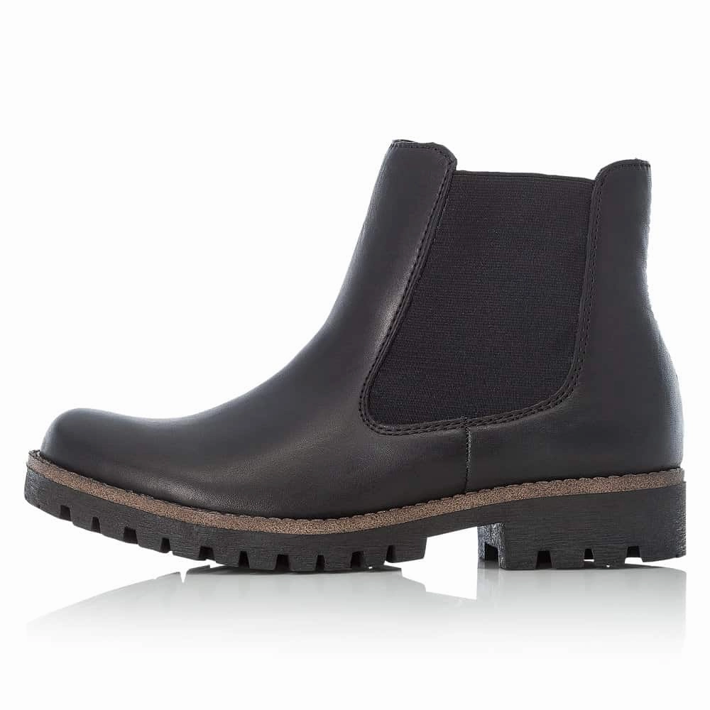 Arch support Lace-Up Closure 78570-00 Black Chelsea Zip