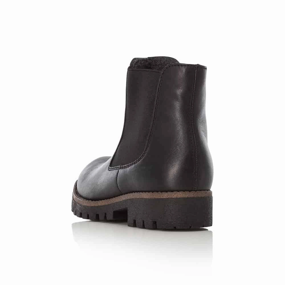 Soft Lining Run Errand 78570-00 Black Chelsea Zip