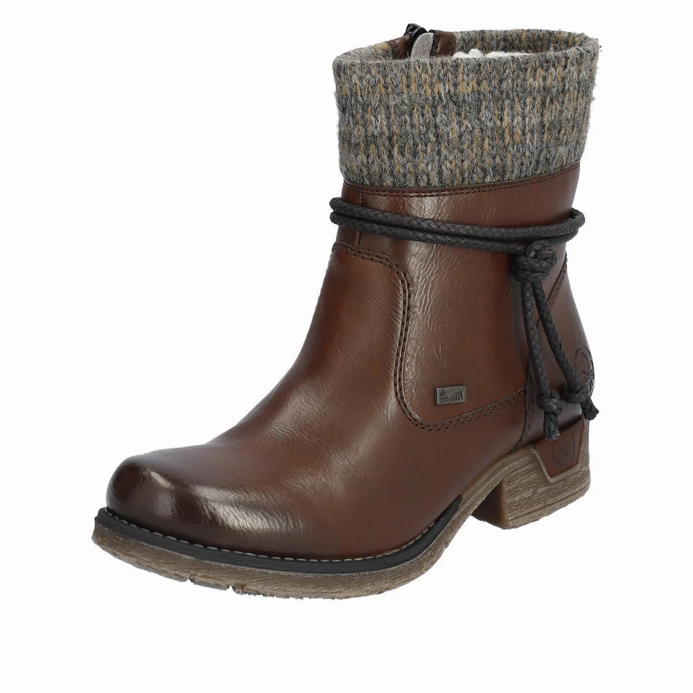 Transitional Season 79688-25 Brown Knit Cuff RTex