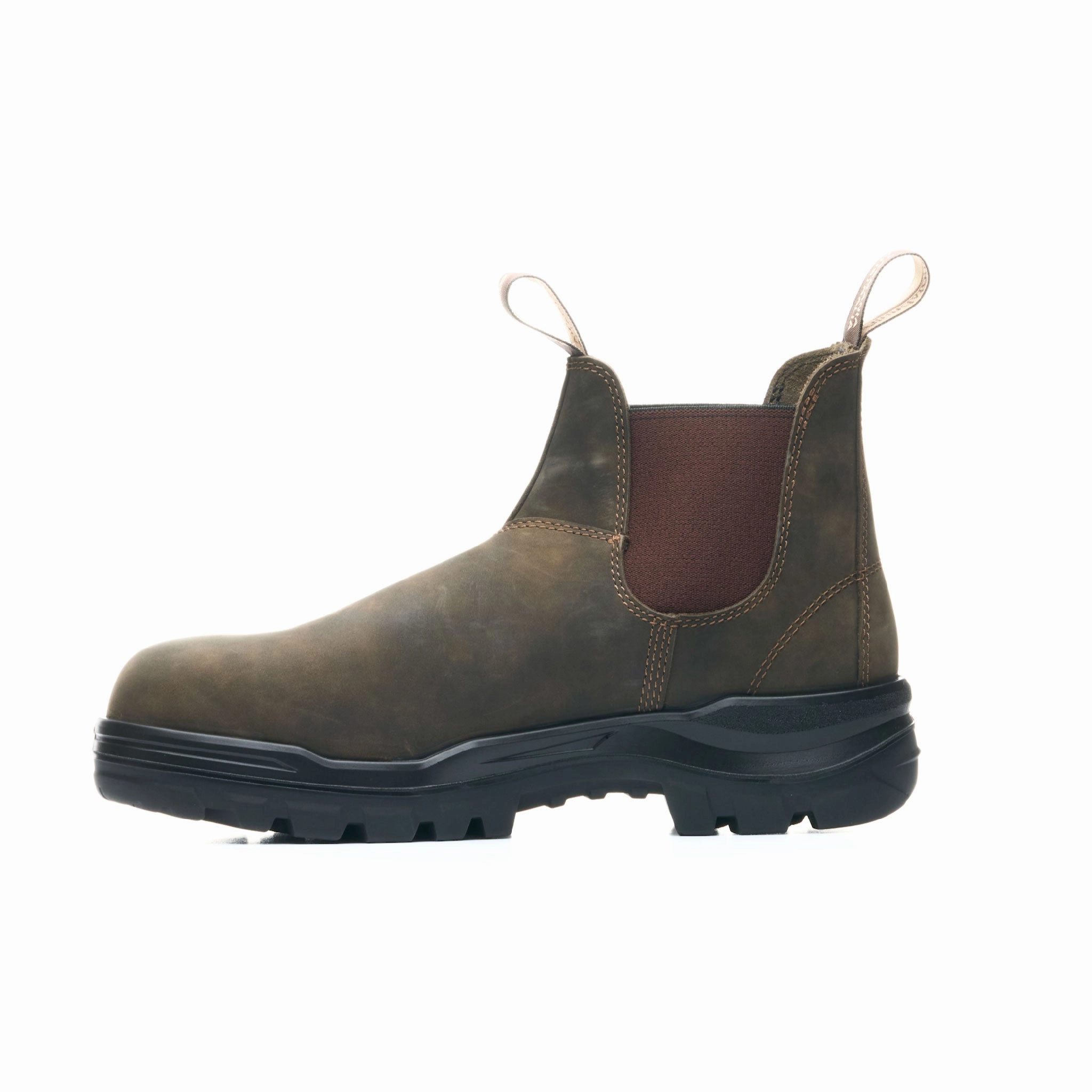 8302 Blundstone CSA Rotoflex Rustic Brown Composite Toe Heat resistant