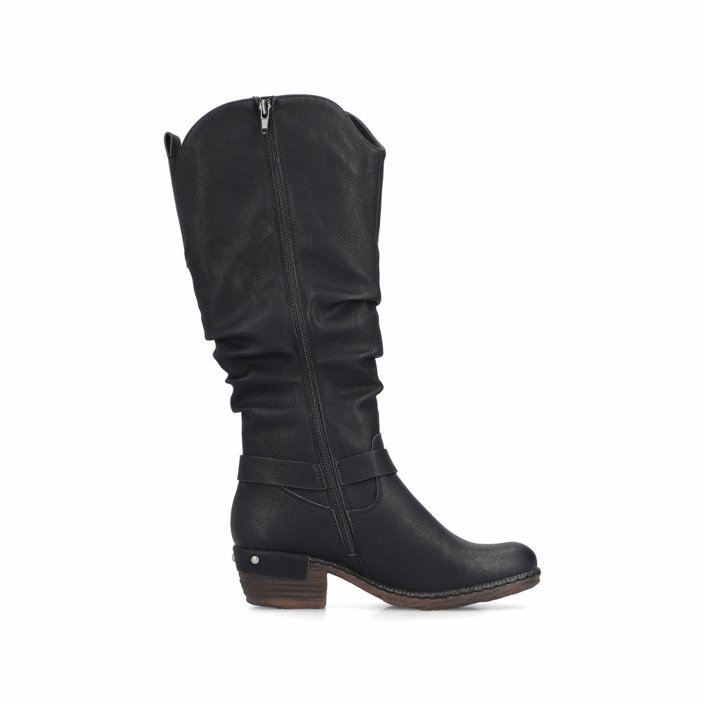 Warehouse Worker Lace Up 93670-00 Black Tall Boot Lined RTex