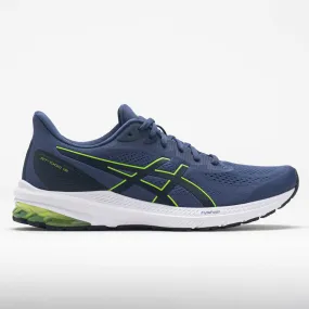 Textured ASICS GT-1000 12 Men's  Thunder Blue/Electric Lime