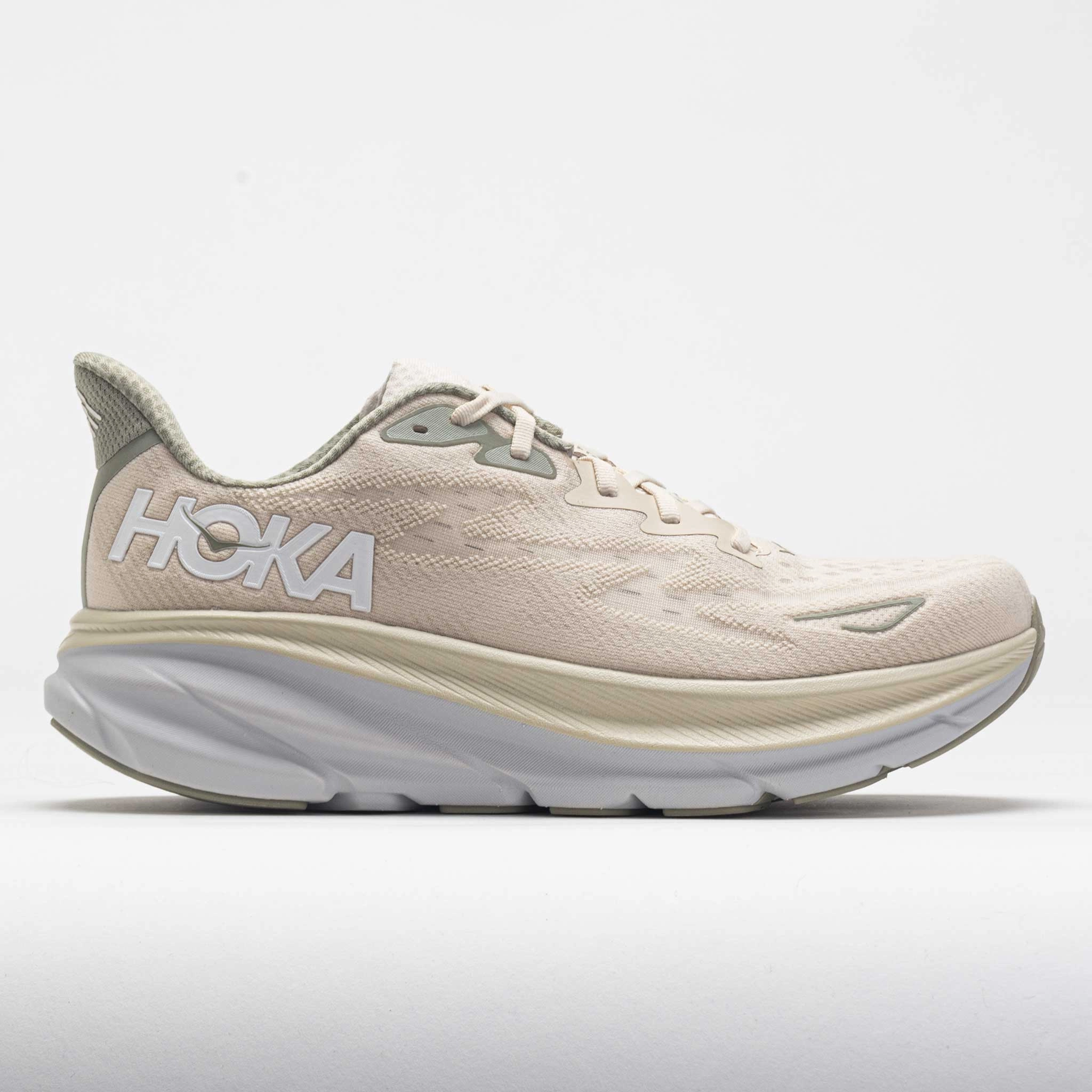 amateur athlete shoes barefoot - running - style HOKA Clifton 9 Men's  Oat Milk/Barley