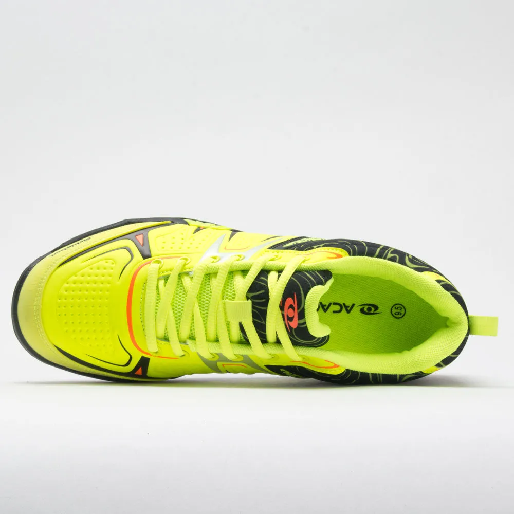 arch - supported shoes running in a racecourse Acacia Dinkshot II Men's  Lime/Black