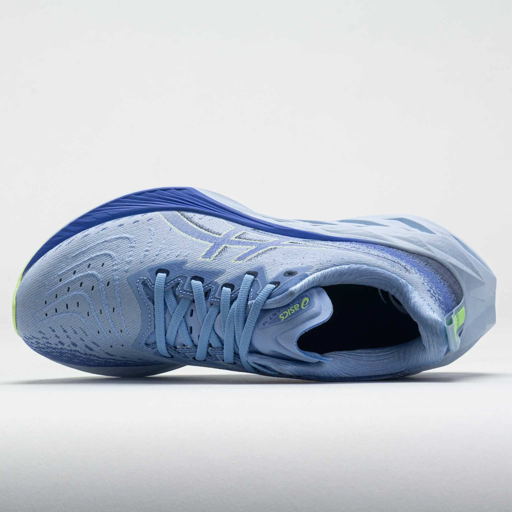 flexible fabric shoe stuff ASICS Novablast 4 Women's  Light Sapphire/Sapphire