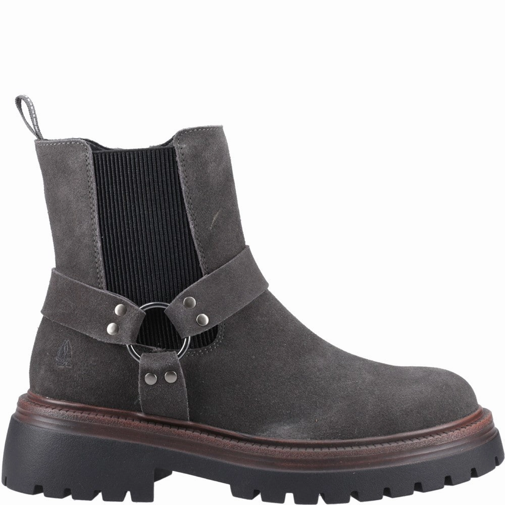 Comfy Pair Hush Puppies Raye Buckle Boot Suede