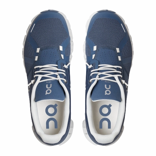 Women's ON Cloud 5 Denim/White Breathable Design