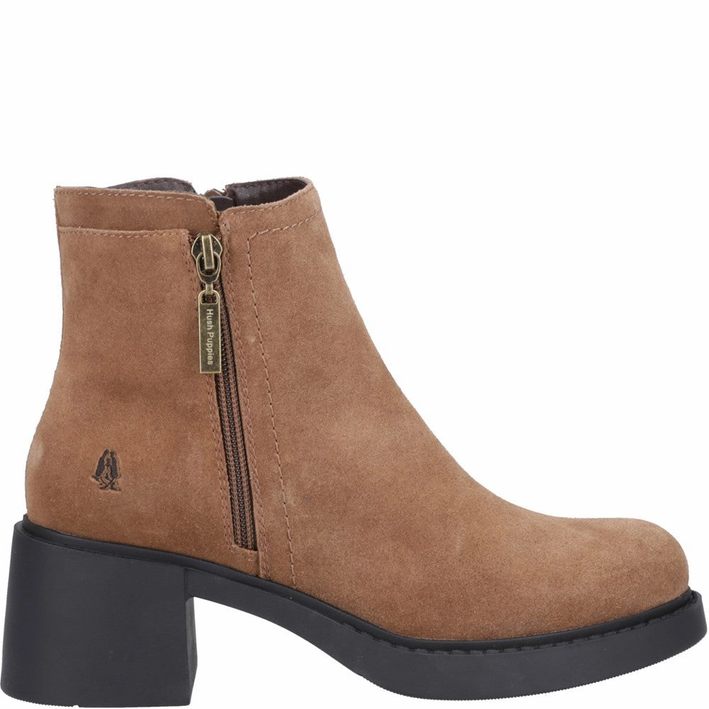 Hush Puppies Adele Ankle Boots Clean Fit breath easy