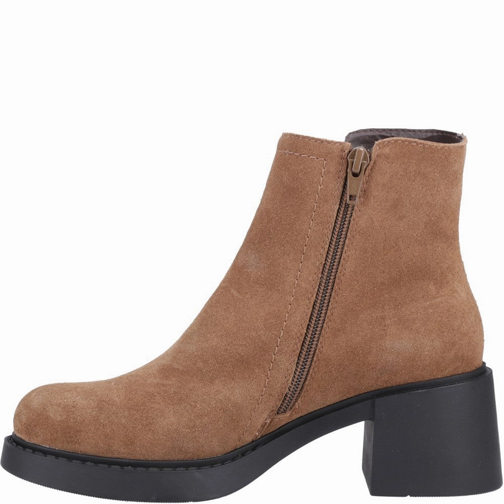 Hush Puppies Adele Ankle Boots Comfortable Outsole Art Fair