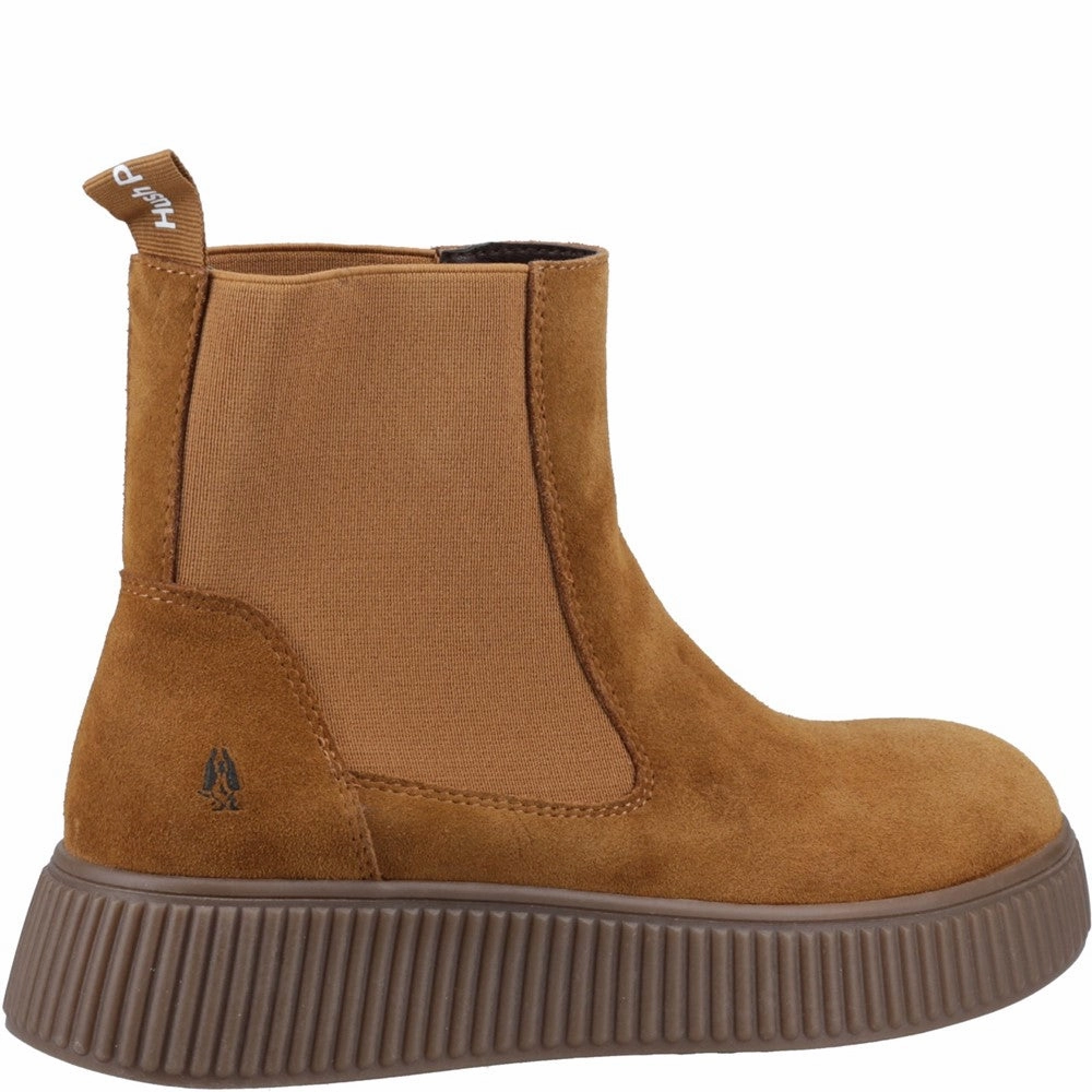 Hush Puppies Alana Ankle Boots Low Profile Rock Step