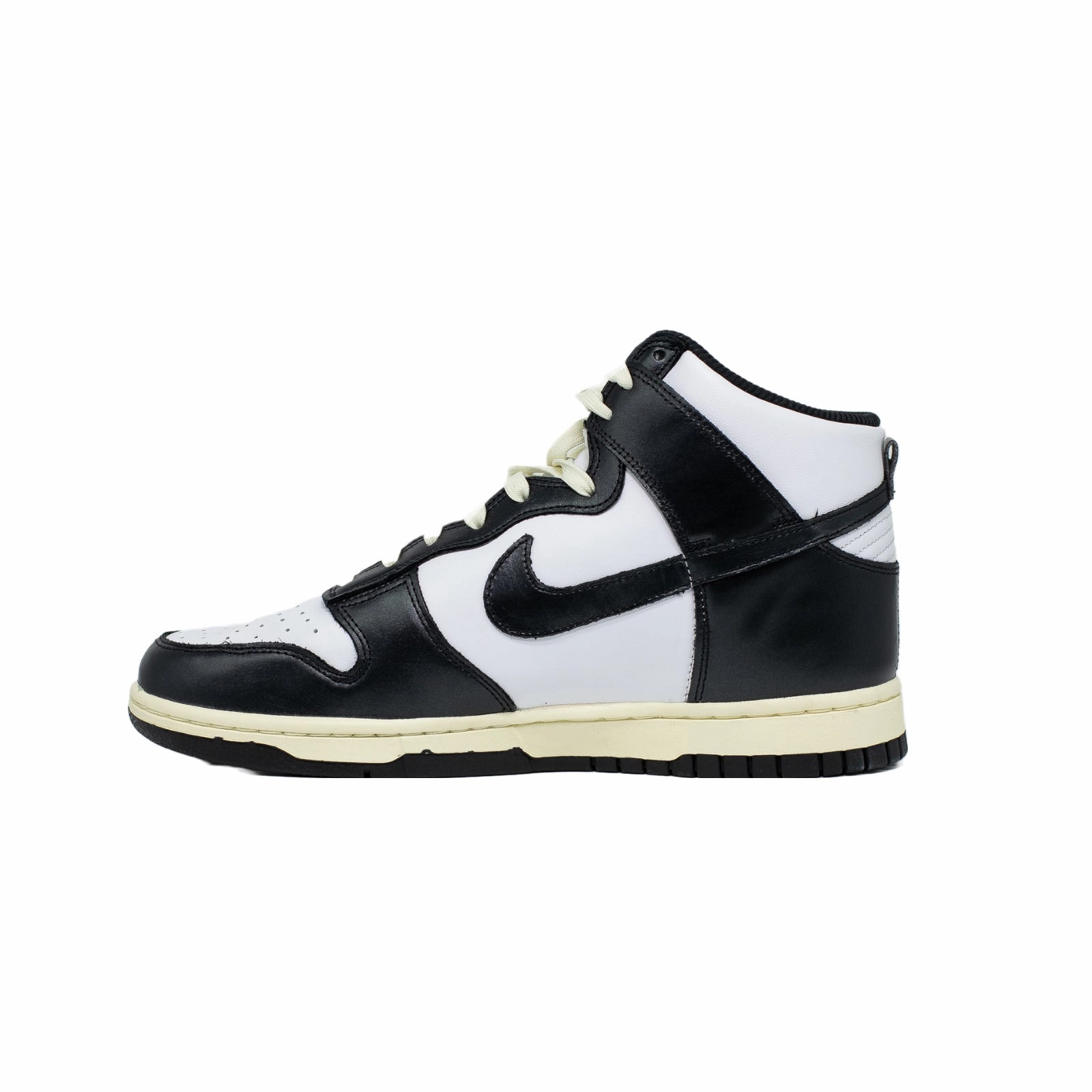 Women's Nike Dunk High, Vintage Black Neutral Colors