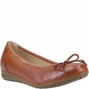 Hush Puppies Lucille Bow Ballerina Reinforced toe
