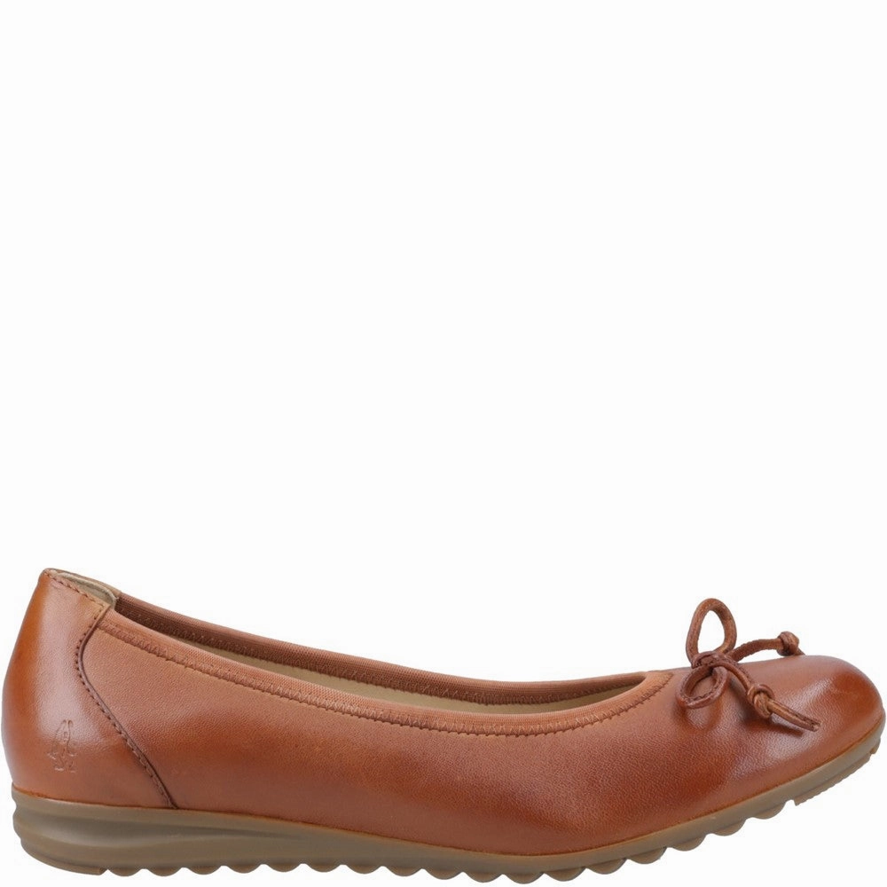 AdjustableStrap clean look Hush Puppies Lucille Bow Ballerina