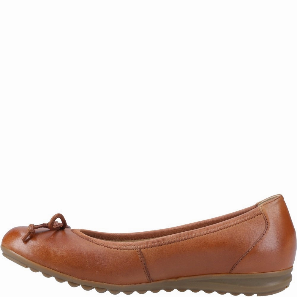 Hush Puppies Lucille Bow Ballerina Ventilated