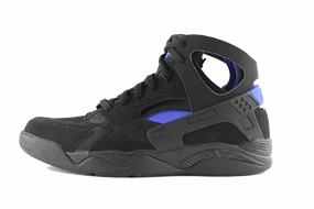 Nike Huarache Mid "Black/Blue" Sock Like Collar Fit