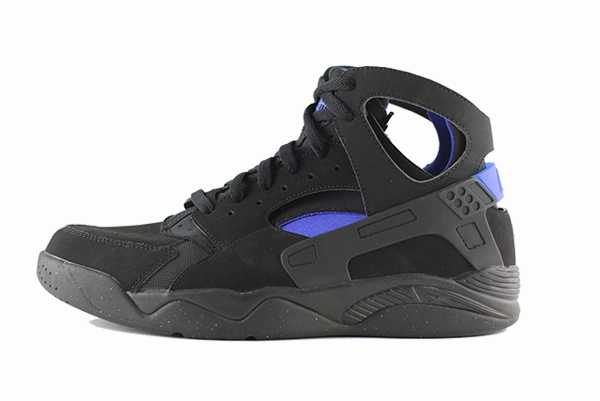 Nike Huarache Mid "Black/Blue" Sock Like Collar Fit