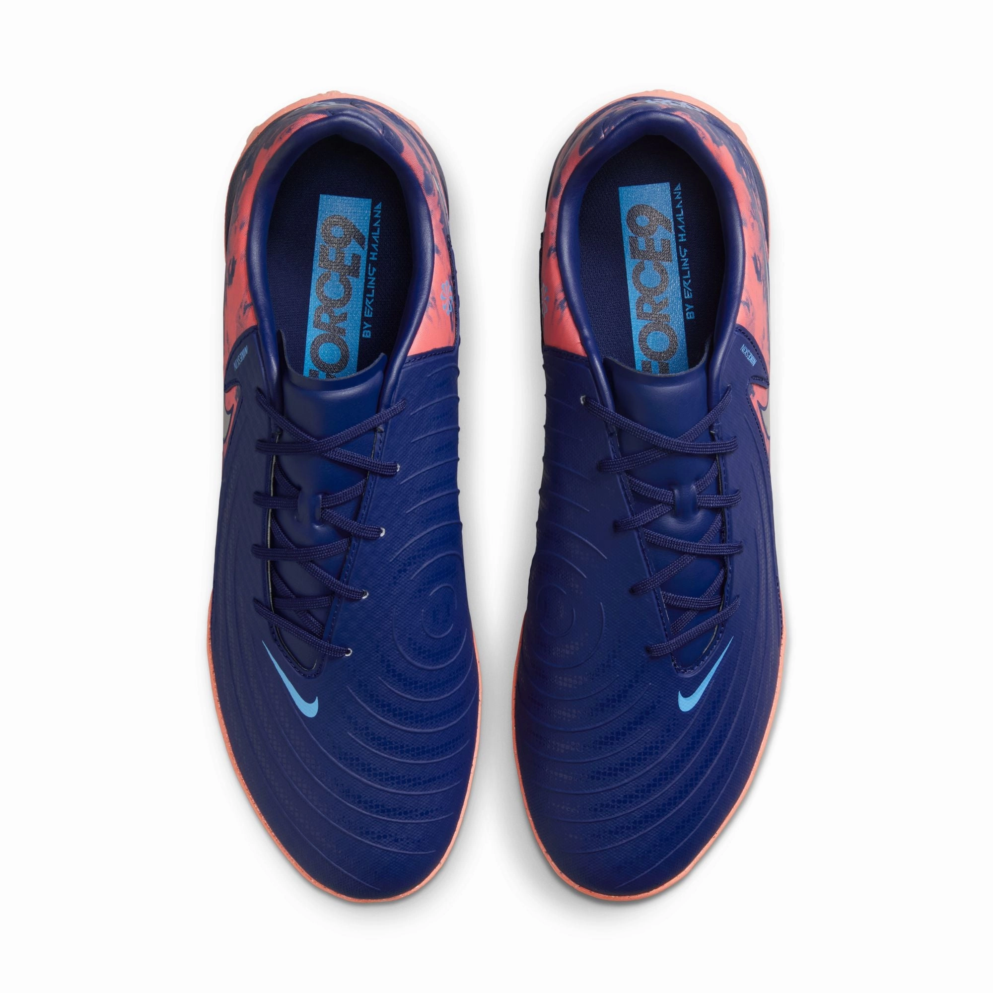 Nike Phantom GX Academy TF Soccer Shoes - Blue Void/ Chrome Track ready
