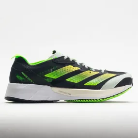 Firm adidas adizero Adios 7 Women's  Core Black/Beam Yellow/Solar Green