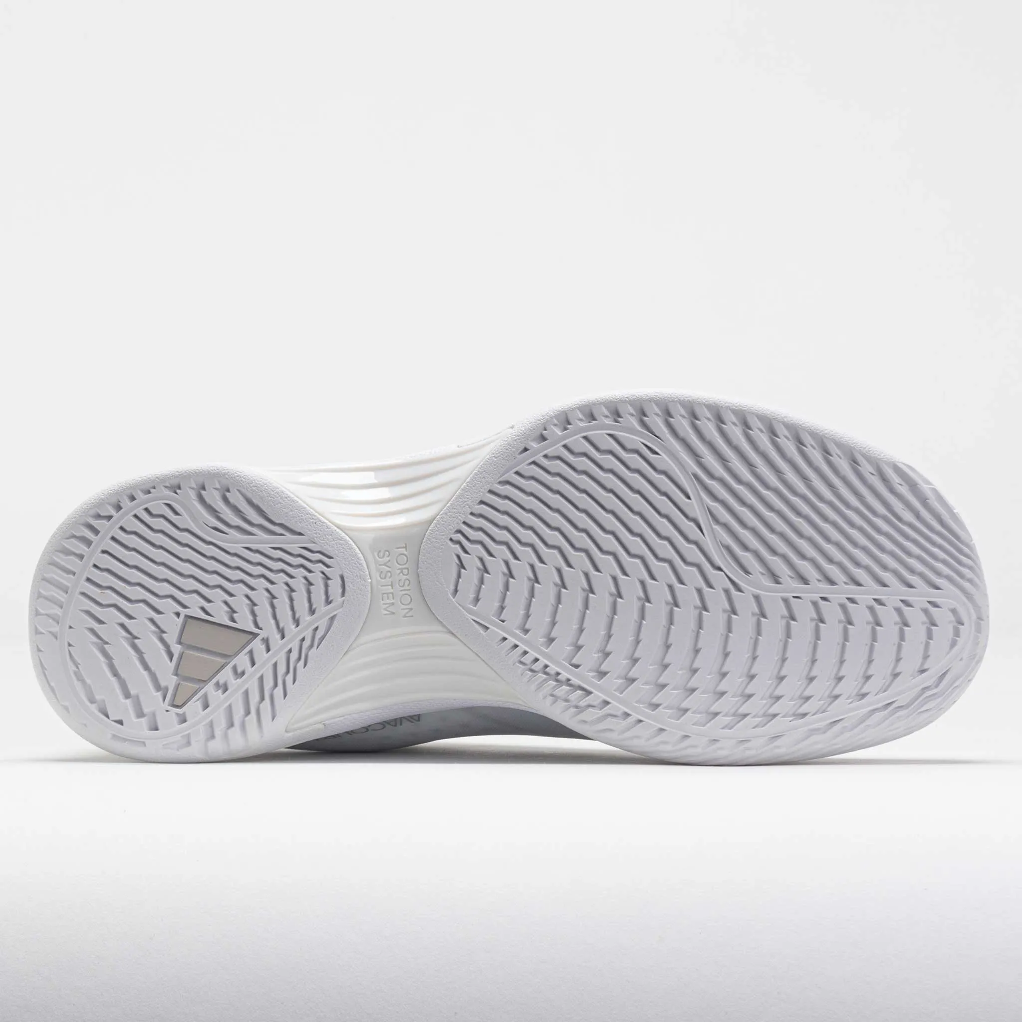 adidas AvaCourt 2 Women's  White/Silver Met/Grey One running in a forest shoes environment - specific shoes