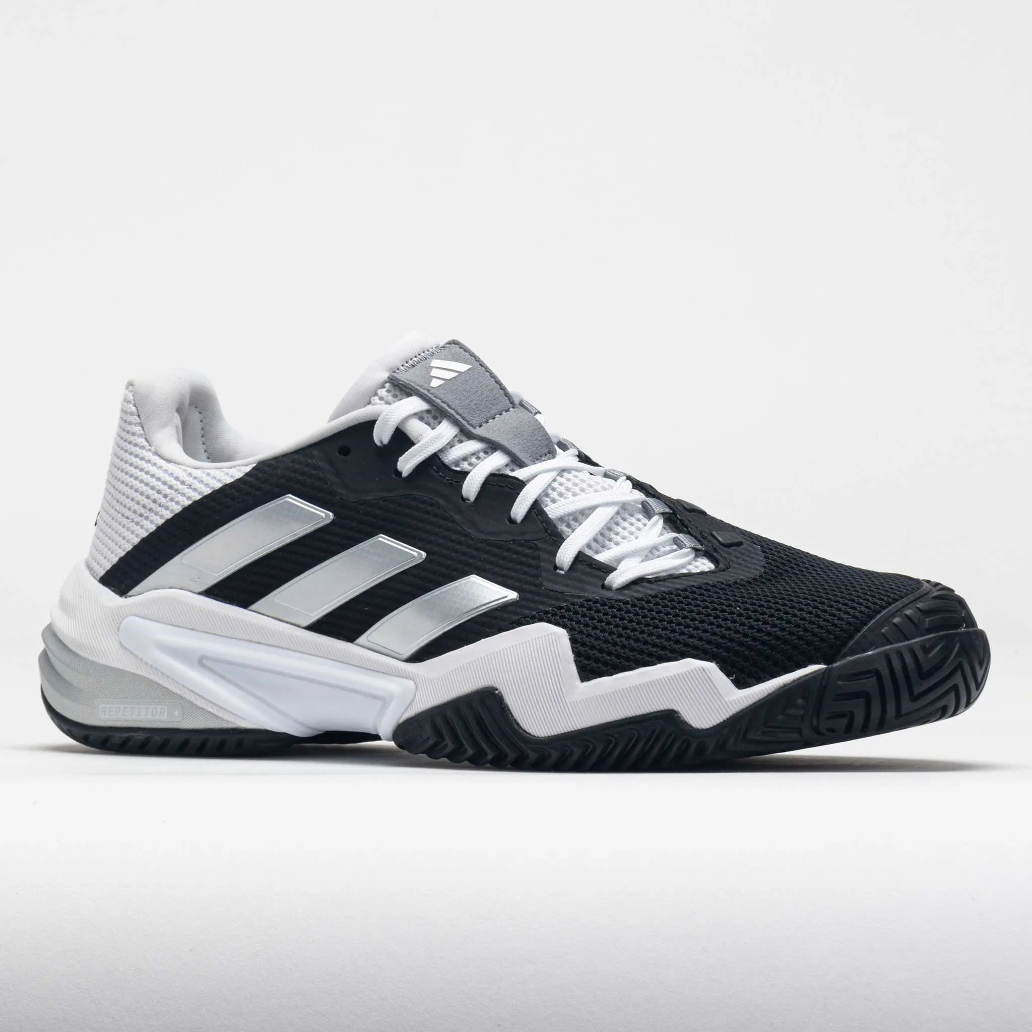 adidas Barricade 13 Men's  Core Black/White/Grey Three aerobic - specific shoes green shoes