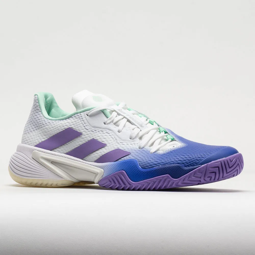 road running shoe elements adidas Barricade Women's  Lucid Blue/Violet Fusion/Pulse Mint