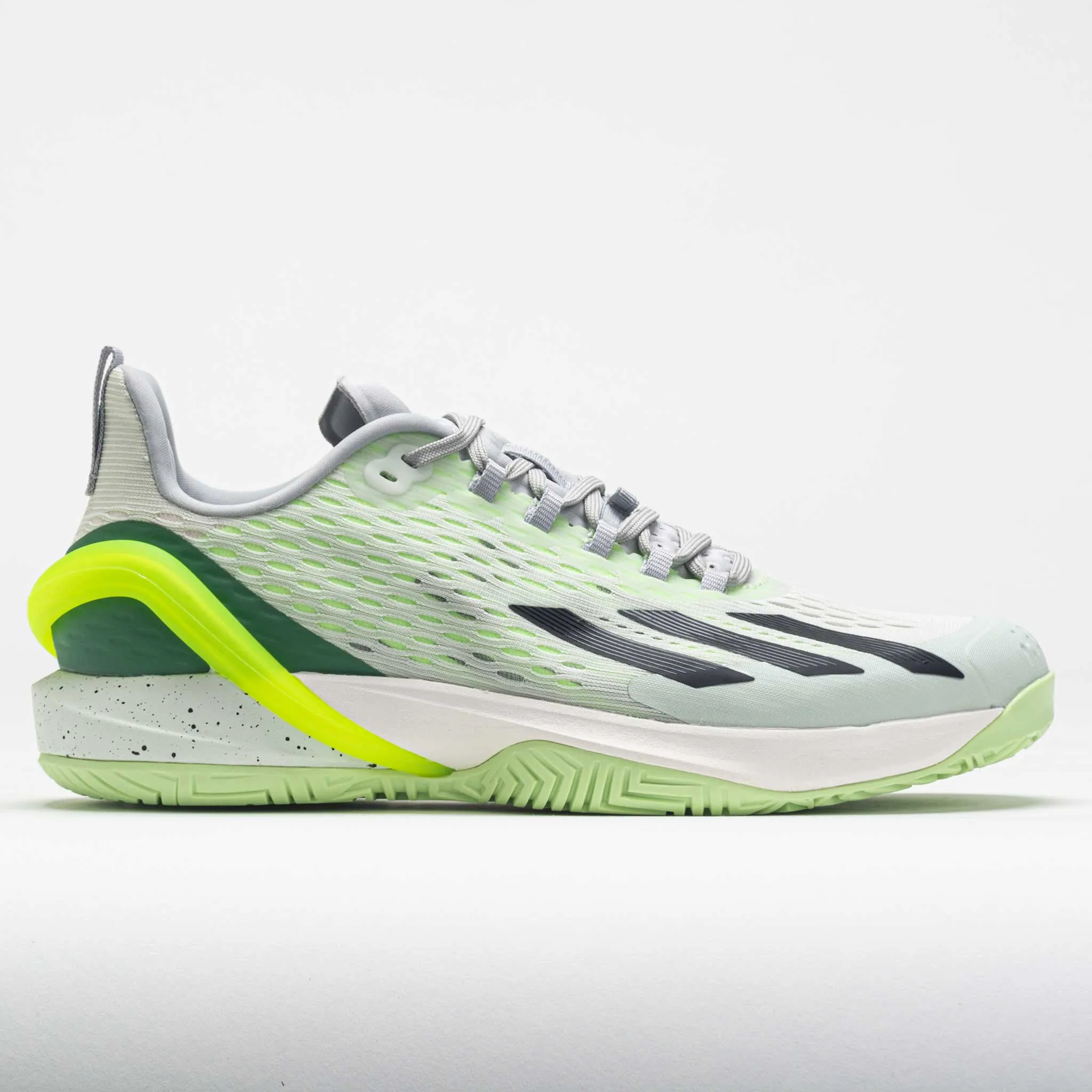 adidas Cybersonic Men's  Crystal Jade/Core Black/Lucid Lemon flexibility - enhancing shoes packable running shoes