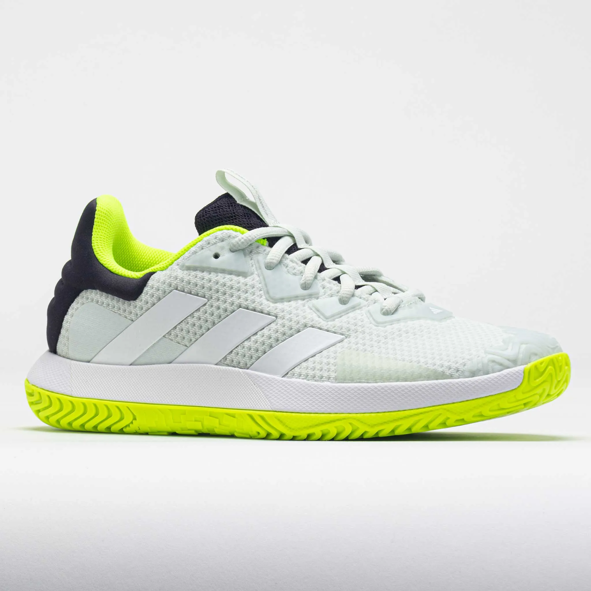 gusseted tongue running shoes adidas SoleMatch Control Men's  Crystal Jade/White/Lucid Lemon